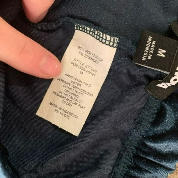 Fashion nova casual but cute legging and long sleeve set in emerald green -M - Picture 13 of 14